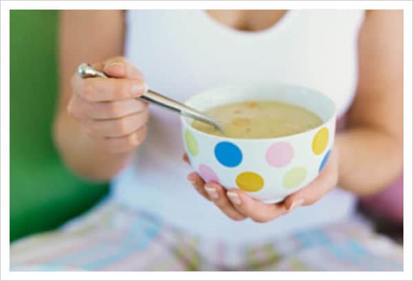 Come una exquisita sopa de pollo